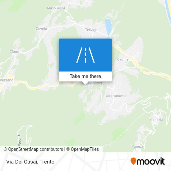 Via Dei Casai map