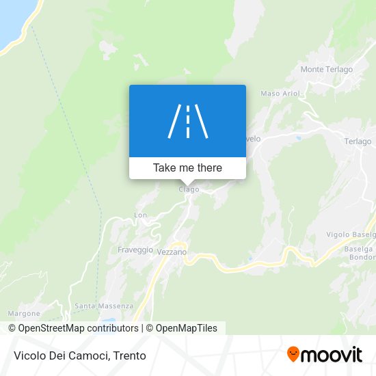 Vicolo Dei Camoci map