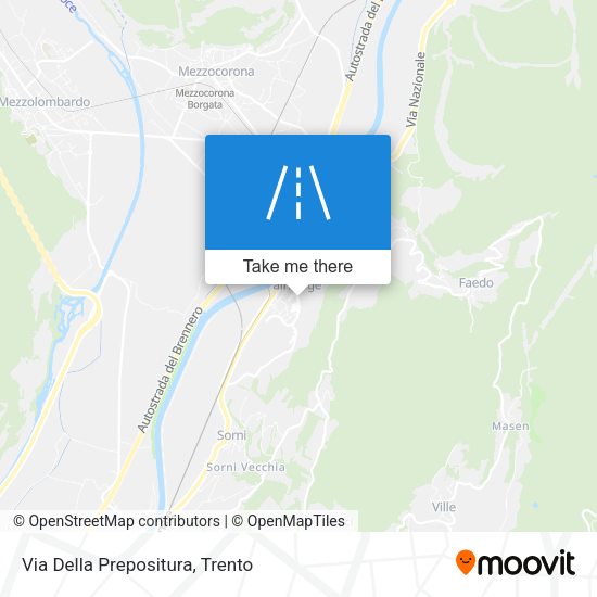 Via Della Prepositura map