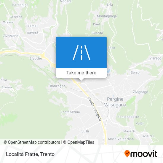 Località Fratte map