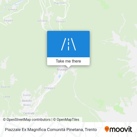 Piazzale Ex Magnifica Comunità Pinetana map