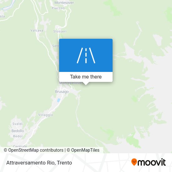 Attraversamento Rio map