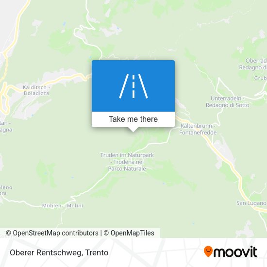 Oberer Rentschweg map