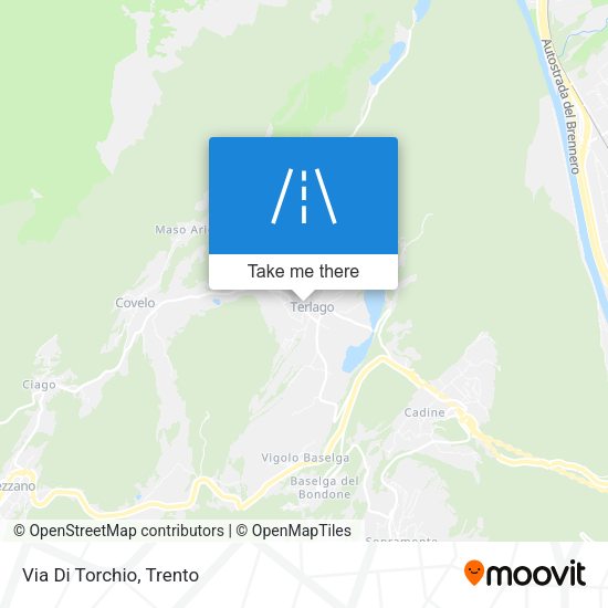 Via Di Torchio map