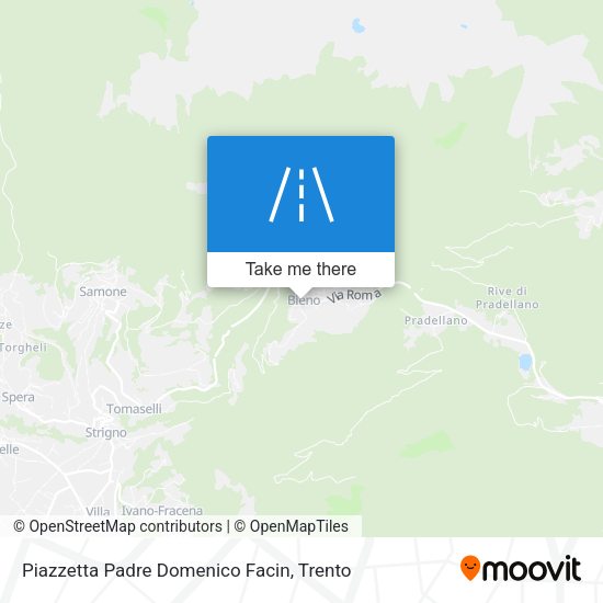 Piazzetta Padre Domenico Facin map
