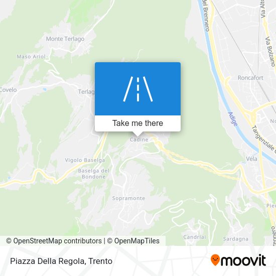 Piazza Della Regola map