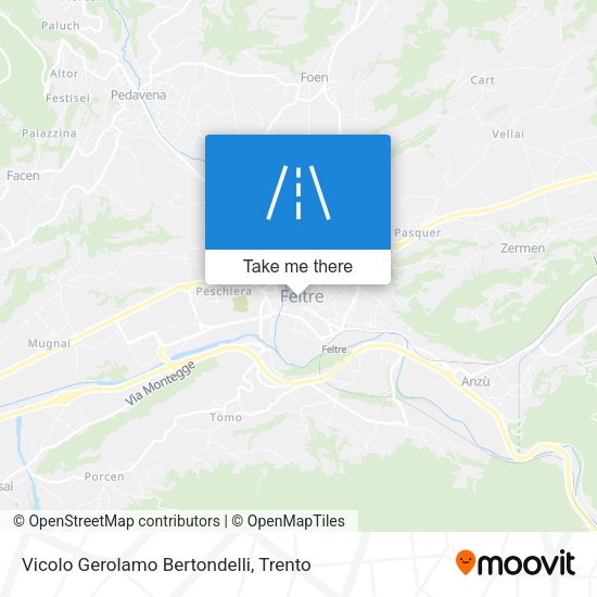 Vicolo Gerolamo Bertondelli map