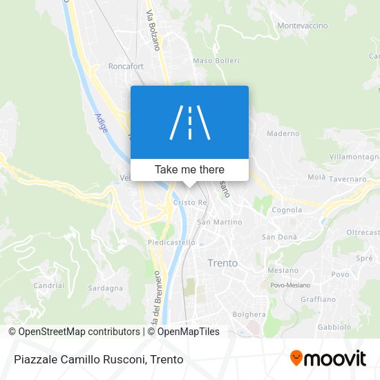 Piazzale Camillo Rusconi map