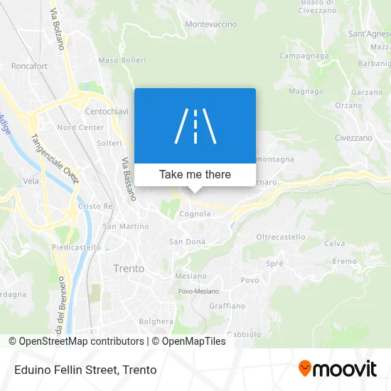 Eduino Fellin Street map