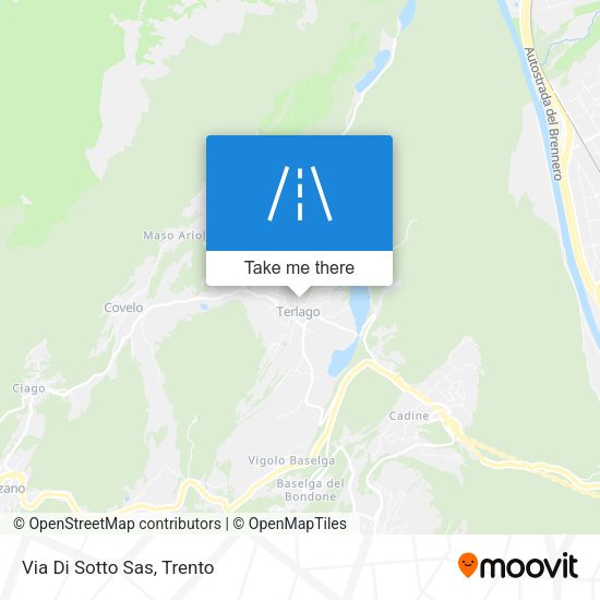 Via Di Sotto Sas map
