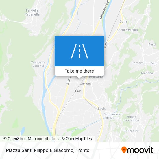 Piazza Santi Filippo E Giacomo map