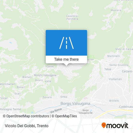 Vicolo Dei Gobbi map