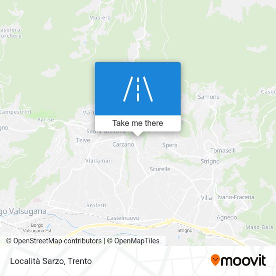 Località Sarzo map