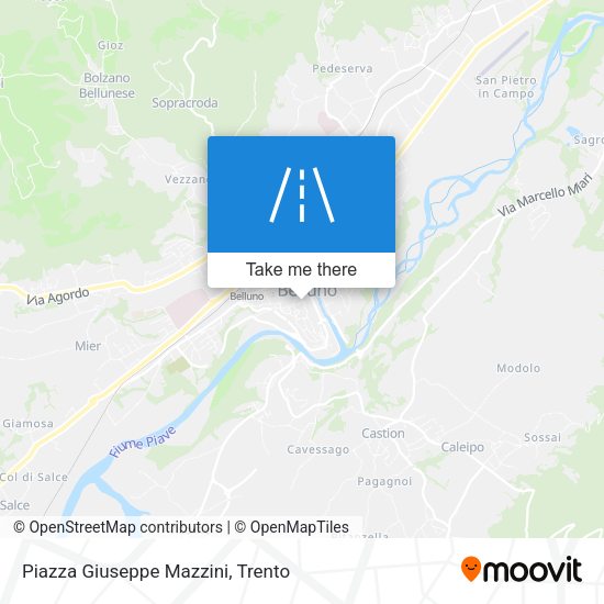 Piazza Giuseppe Mazzini map