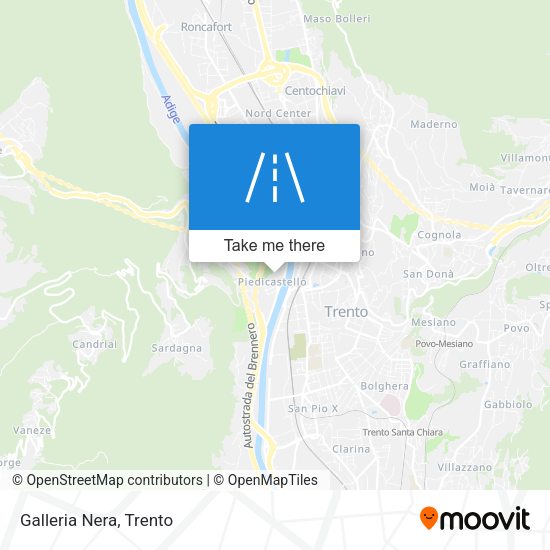 Galleria Nera map