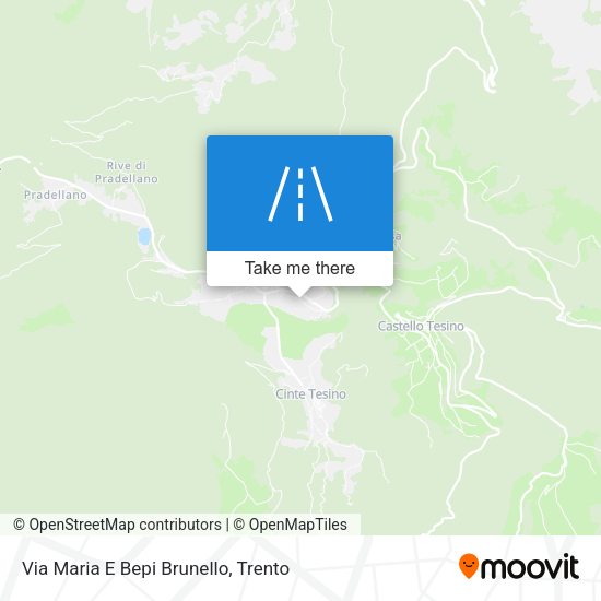 Via Maria E Bepi Brunello map
