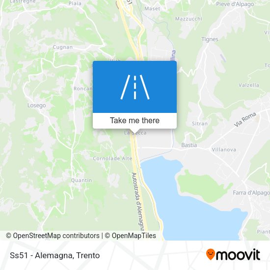Ss51 - Alemagna map