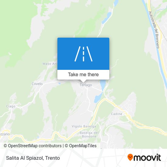 Salita Al Spiazol map