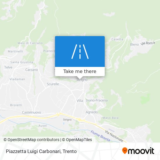 Piazzetta Luigi Carbonari map