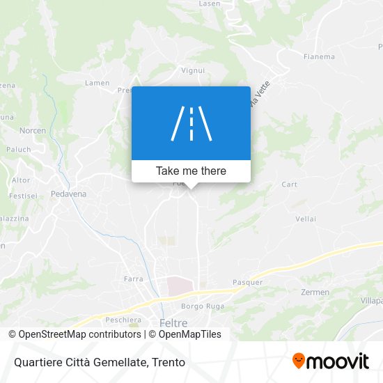 Quartiere Città Gemellate map