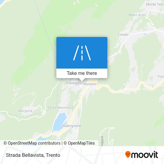 Strada Bellavista map