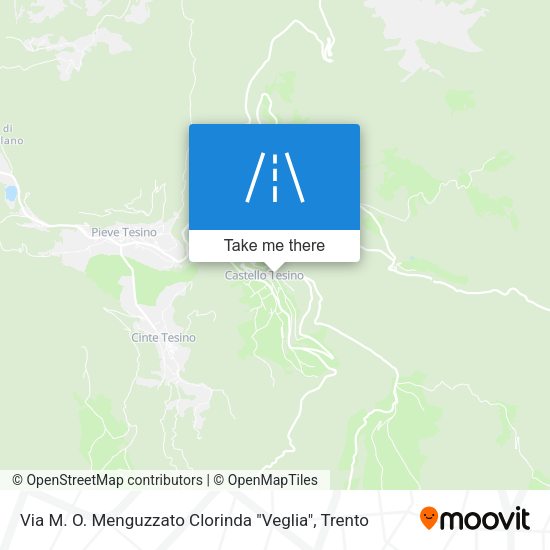 Via M. O. Menguzzato Clorinda "Veglia" map