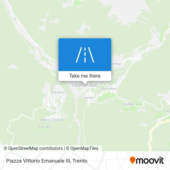 Piazza Vittorio Emanuele III map