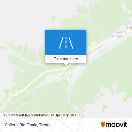 Galleria Rio Finale map