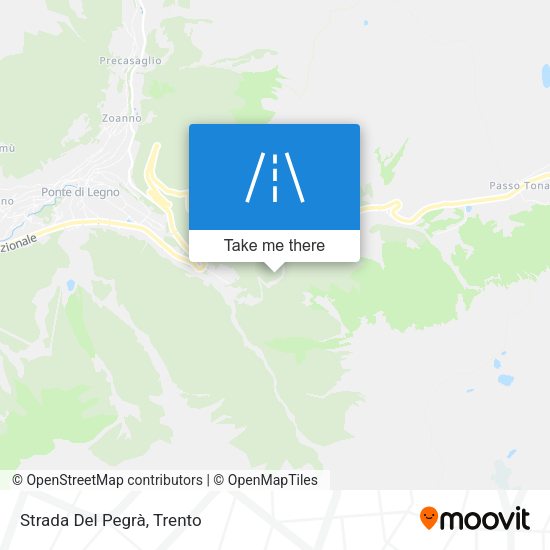 Strada Del Pegrà map
