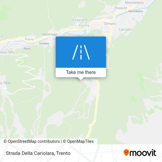 Strada Della Cariolara map