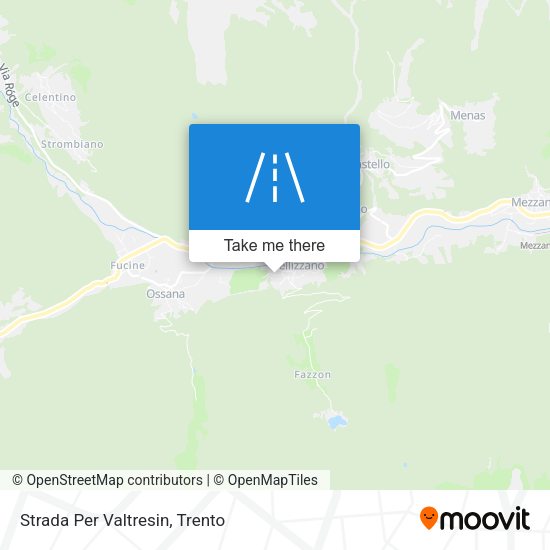 Strada Per Valtresin map
