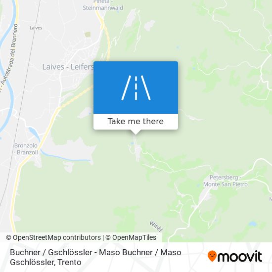 Buchner / Gschlössler - Maso Buchner / Maso Gschlössler map