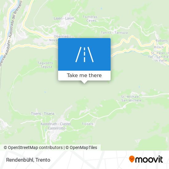 Rendenbühl map