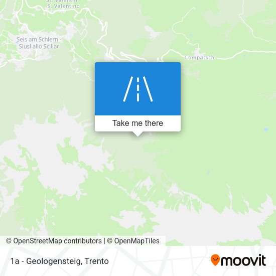 1a - Geologensteig map