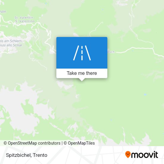 Spitzbichel map