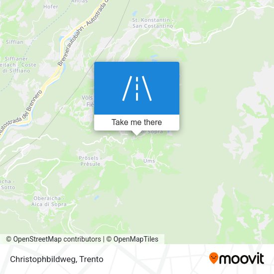 Christophbildweg map