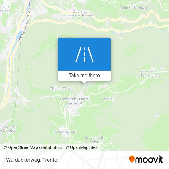 Waldackerweg map