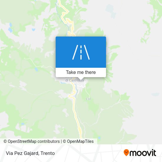 Via Pez Gajard map