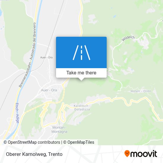 Oberer Karnolweg map