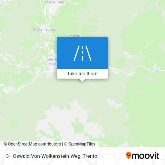 3 - Oswald-Von-Wolkenstein-Weg map