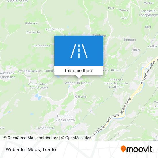 Weber Im Moos map
