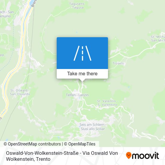 Oswald-Von-Wolkenstein-Straße - Via Oswald Von Wolkenstein map