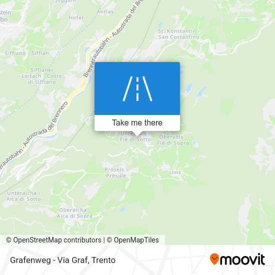 Grafenweg - Via Graf map