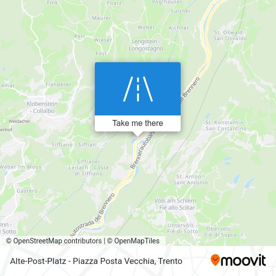 Alte-Post-Platz - Piazza Posta Vecchia map