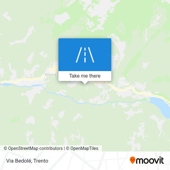 Via Bedolé map