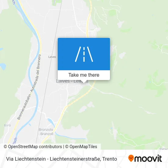 Via Liechtenstein - Liechtensteinerstraße map