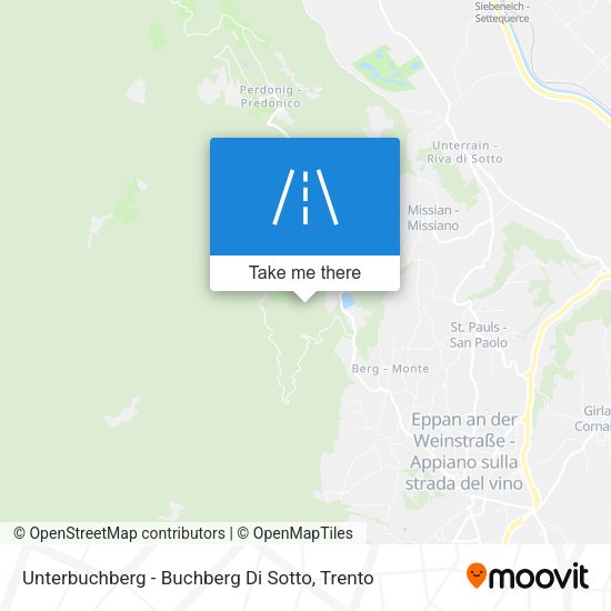 Unterbuchberg - Buchberg Di Sotto map