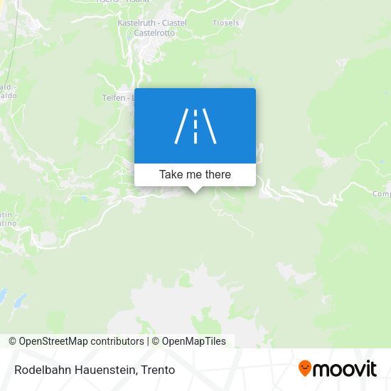 Rodelbahn Hauenstein map