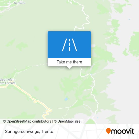 Springerschwaige map