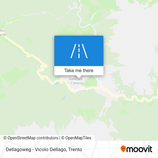 Dellagoweg - Vicolo Dellago map